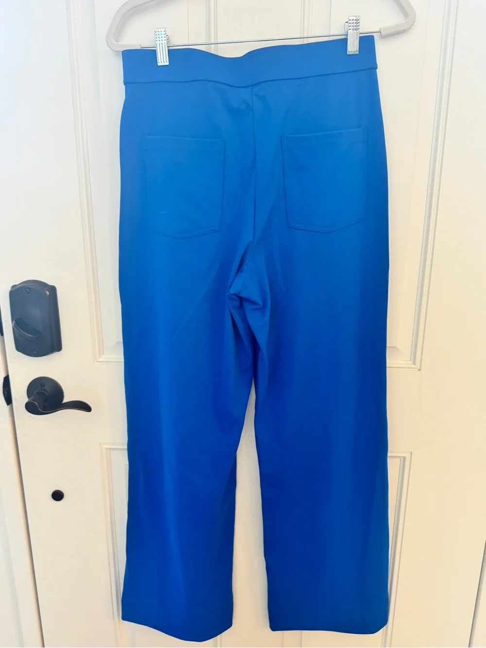 Halara DayStretch High Waisted Wide Leg Pants Mens Womens L Workleisure blue NWT